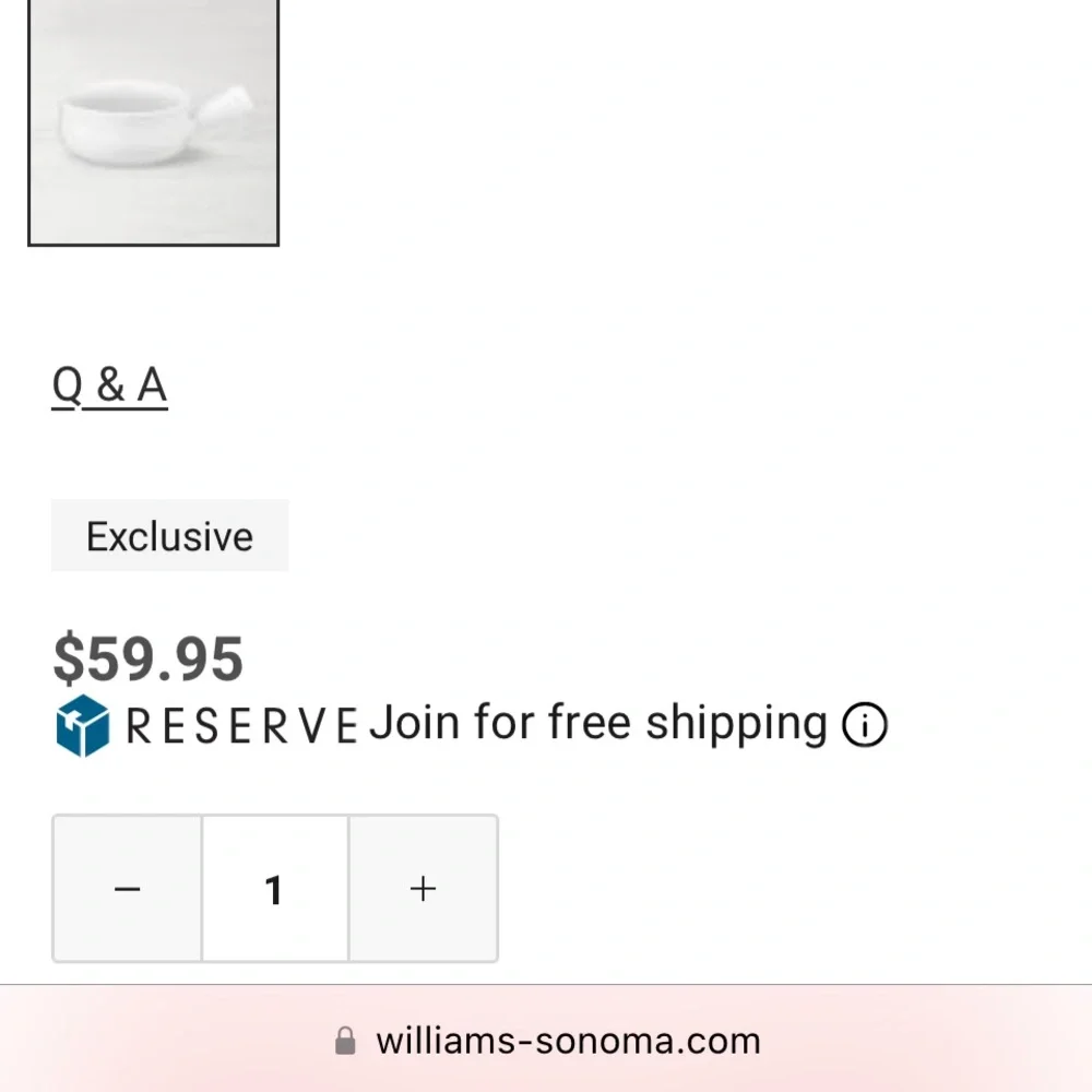 Williams Sonoma White Ceramic French‎ Soup Bowls bundle of 2